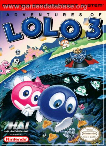 Cover Adventures of Lolo 3 for NES